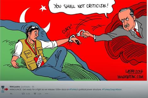 Vikiliks objavljuje internu elektronsku poštu Turske vladajuće političke partije AKP