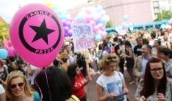 Više hiljada gradjana na gej paradi u Zagrebu