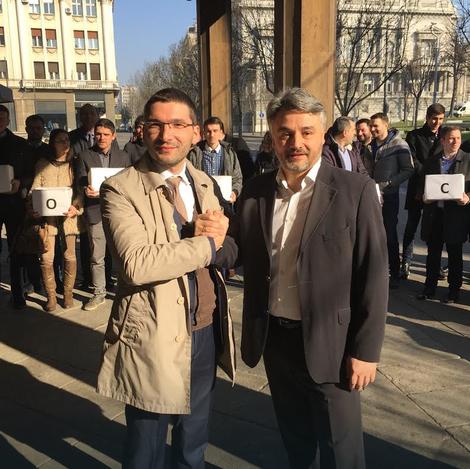 Vladan Glišić i Miroslav Parović predali zajedničku listu za republičke izbore