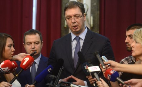 Vučić:Danas nisam imao vremena da mislim ko će biti ministar