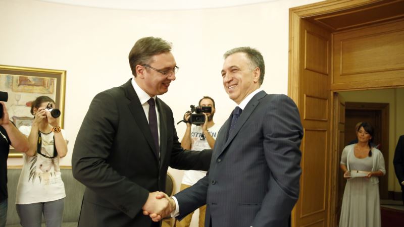 Vučić I Vujanović- Unaprijediti odnose Srbije i Crne Gore