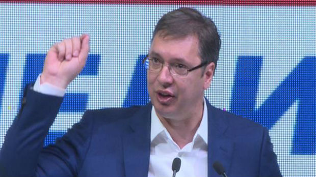 Vučić: Ko nas kamenom, mi njega pobedom
