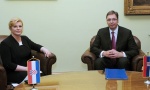 Vučić i Grabar Kitarović potpisali Deklaraciju o unapređenju odnosa