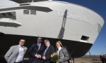 Vučić obišao brodogradilište Vahali u Sremskoj Mitrovici