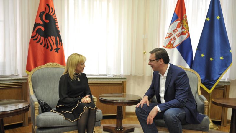 Vučić primio albansku opersku divu Invu Mulu 