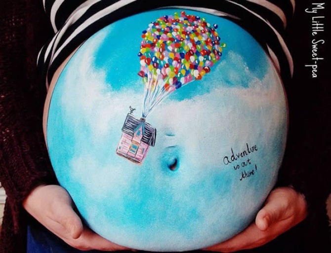 ŽIVOT INSPRIŠE: Kako su umetnici oslikali trudničke stomake