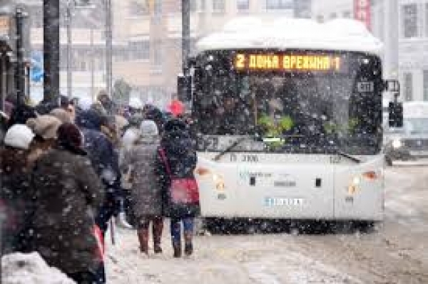 Zbog snega skraćene pojedine autobuske linije