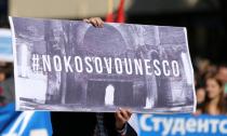 Živa poruka: No Kosovo UNESCO ispisano ljudskim telima