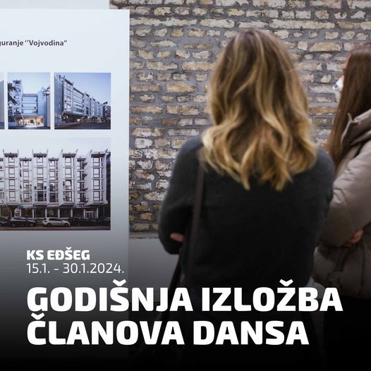 Годишња изложба чланова ДАНС – Друштво архитеката Новог Сада у Еђшегу почиње данас