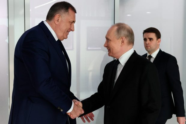 Додик после разговора с Путином: Русија не оставља своје пријатеље