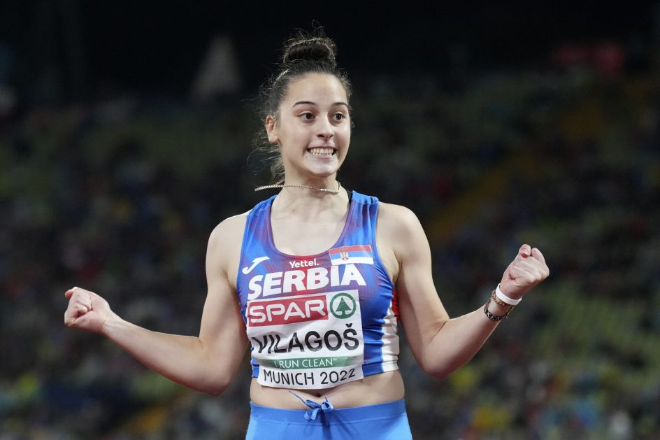 Српска атлетичарка Адриана Вилагош освојила сребрну медаљу на Европском купу