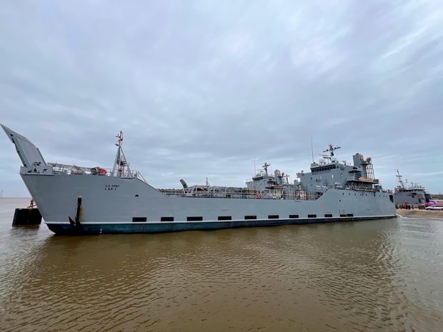 Војни брод САД са опремом за изградњу пристаништа у Гази кренуо ка Медитерану