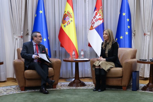 Ђедовић Хандановић разговарала са шпанским амбасадором о енергетској транзицији