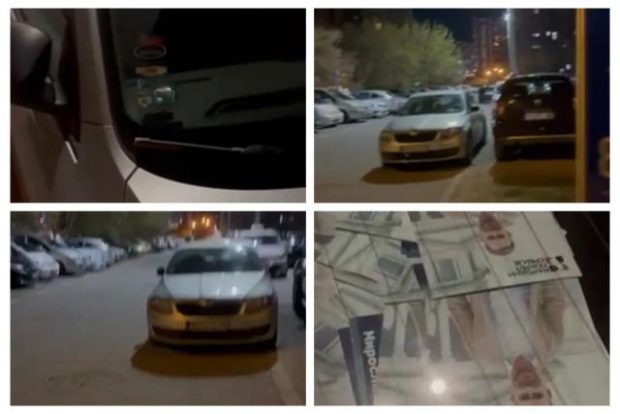 Бахатост на делу, погледајте како је паркиран аутомобил опозиционара Боре Новаковића (ВИДЕО)