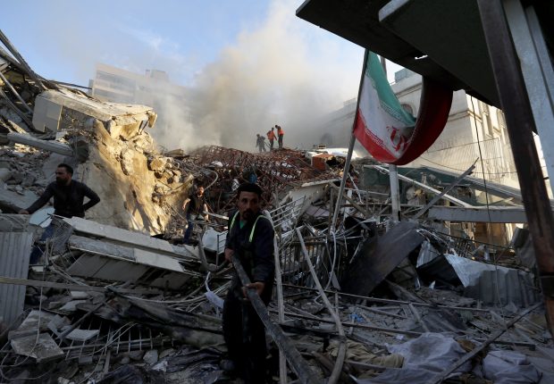 Ирански конзулат у Дамаску наставља са радом после напада Израела