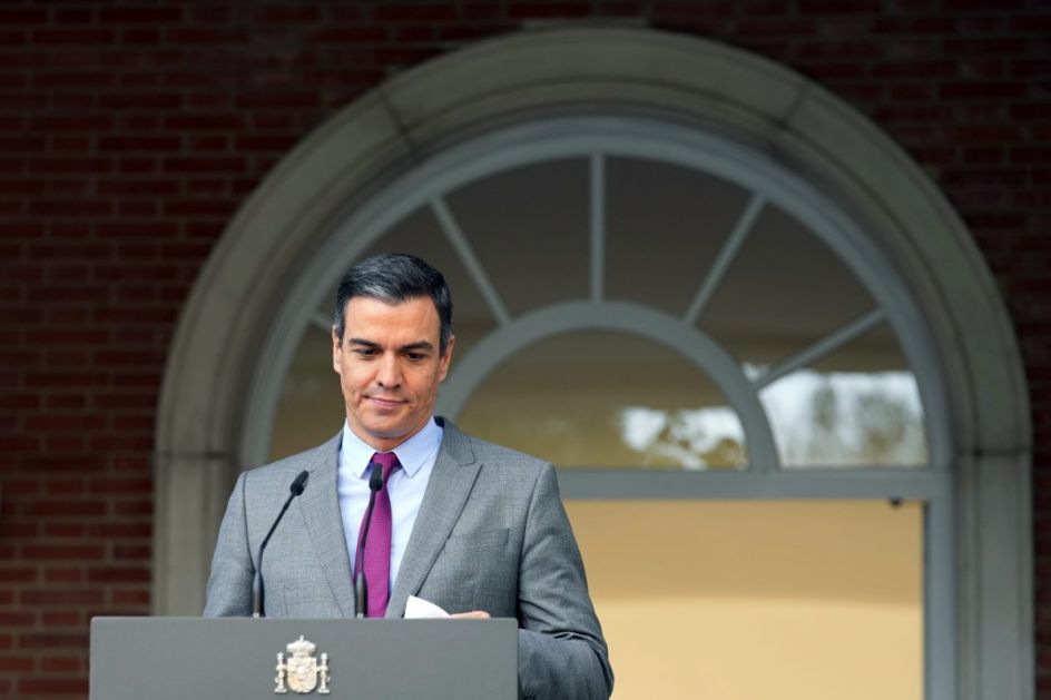Шпански премијер Педро Санчез сутра ће саопштити да ли подноси оставку