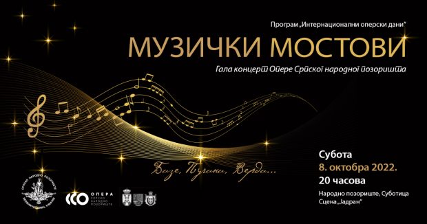 „Музички мостови“ отварају „Интернационалне оперске дане“ у Новом Саду