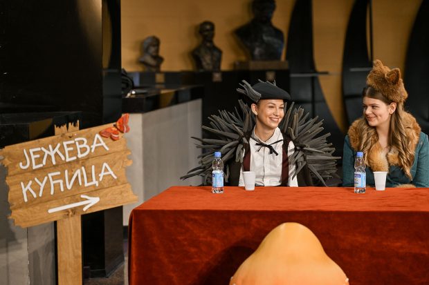 Конференција за медије поводом премијере опере за децу „Јежева кућица“