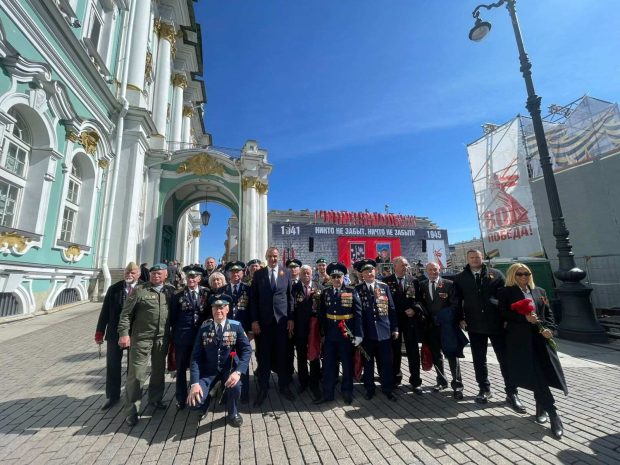 Дегација Новог Сада у Санкт Петербургу поводом Дана победе
