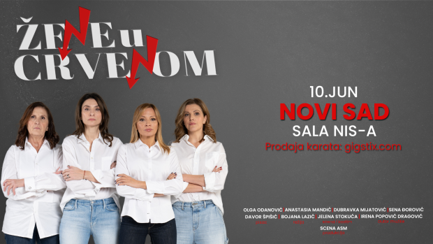 „Жене у црвеном“ поново у Новом Саду: Хит комедија која погађа у срце стварности
