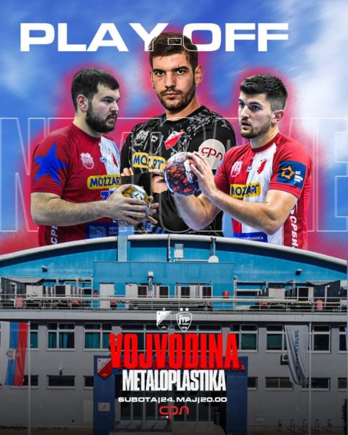 Рукомет: Војводина – Металопластика, реванш меч плеј-офа