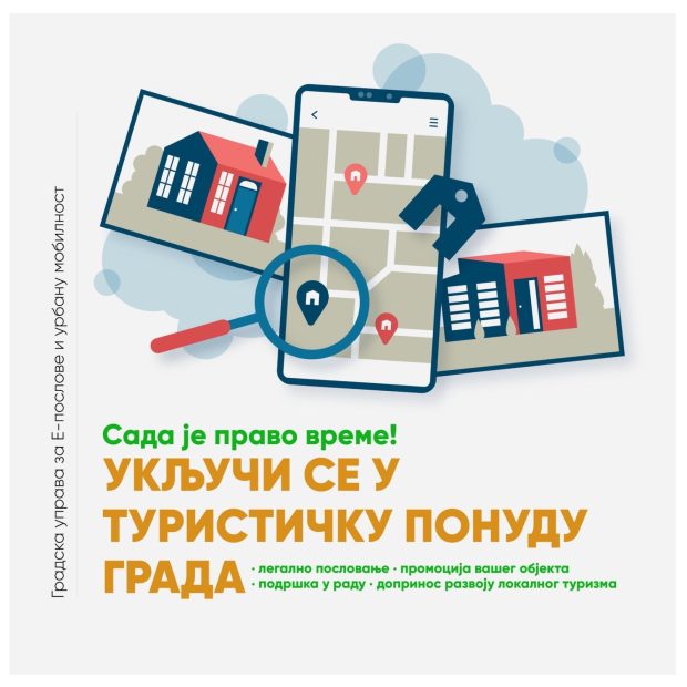 Позив за укључење у туристичку понуду града