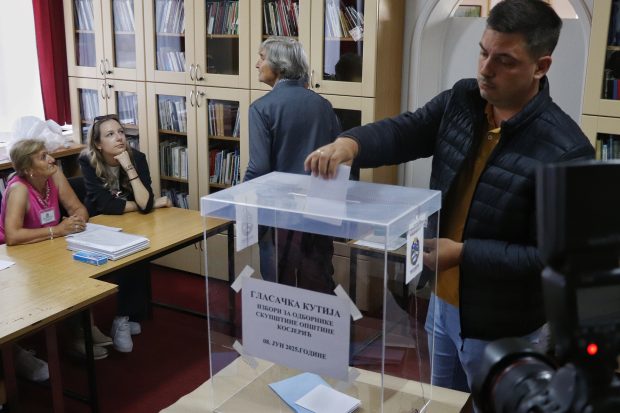 Филиповић: Сва бирачка места у Косјерићу отворена на време, без нерегуларности