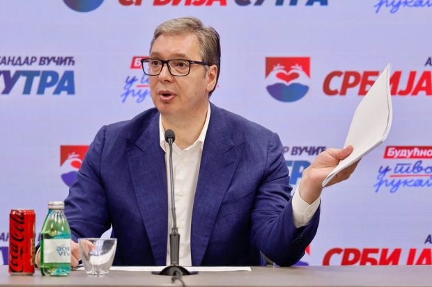 Вучић: Убедљива победа СНС у Зајечару, у Косјерићу тесно, али и ту СНС победила