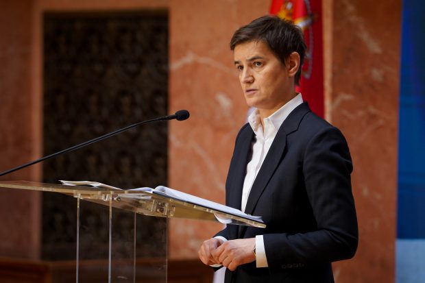 Брнабић: Премијер Мацут даје све од себе када је реч о преговорима са ректором Ђокићем