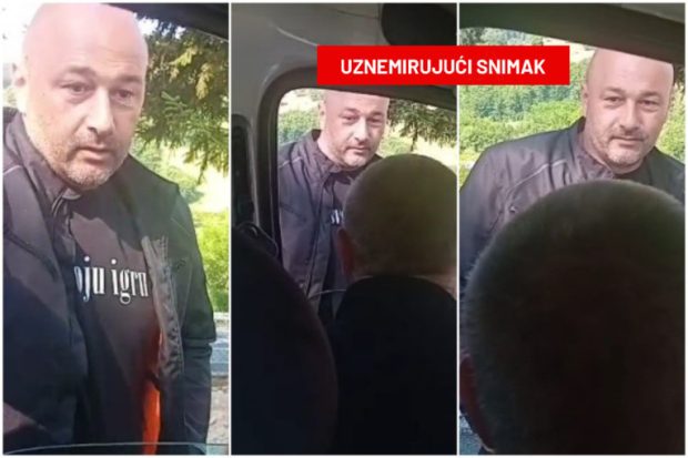 Бруталан напад на поштеног домаћина у Косјерићу: Ево црно на бело како блокадер пресреће Радована Божовића (ВИДЕО)