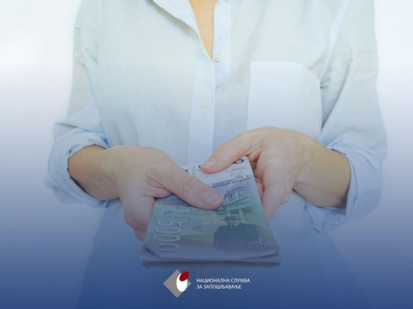 Данас исплата редовне и привремене новчане накнаде за незапослена лица за март