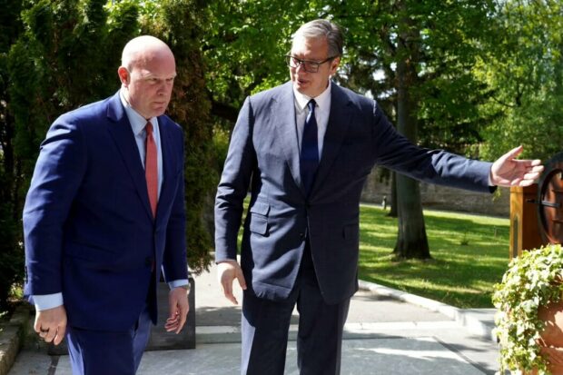 Вучић са Витакером о безбедносним питањима у региону, унапређењу односа Србије и САД