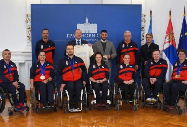 Репрезентативци у стоном тенису за особе са инвалидитетом донели Србији злато и три бронзе