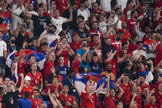 Атмосфера са стадиона пред меч против Швајцарке (ФОТО)