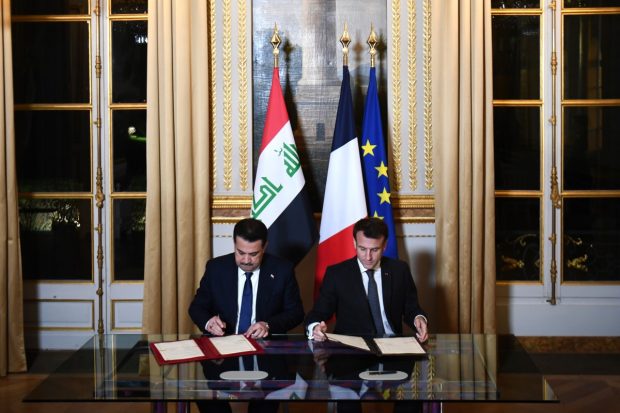 Француска и Ирак потписали стратешке економске споразуме, посебно енергетске