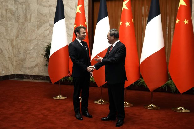 Макрон се састао са кинеским премијером Ли Ћијангом