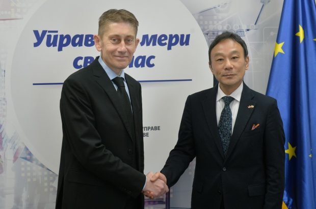Мартиновић са амбасадором Јапана о сарадњи две земље