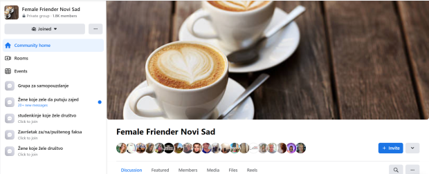 Фејсбук група преко које Новосађанке склапају нова пријатељства