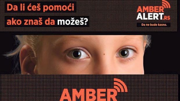 „Амбер алерт” од новембра у Србији