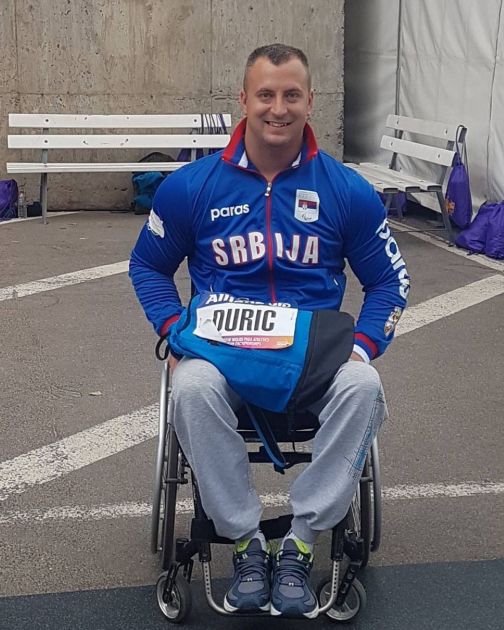 Српски параатлетичар Небојша Ђурић поставио нови светски рекорд у бацању диска