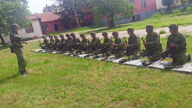 Обука резервног састава у јединицама Војске Србије