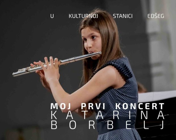 Концерт флаутисткиње Катарине Борбељ у Културној станици Еђшег