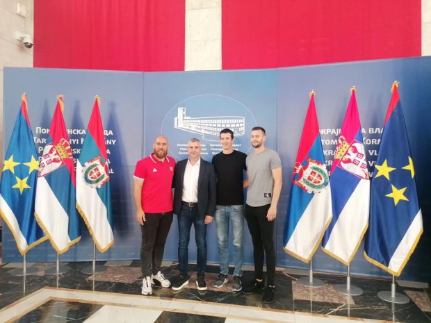 Дане Баста примио чланове репрезентације Србије у баскету три на три
