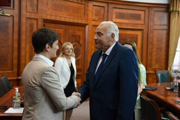 Брнабић са шефом дипломатије Алжира: Србија цени принципијелну позицију о КИМ