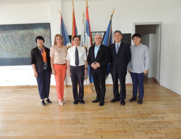 Представници Ренмин универзитета из НР Кине посетили универзитет у Новом Саду