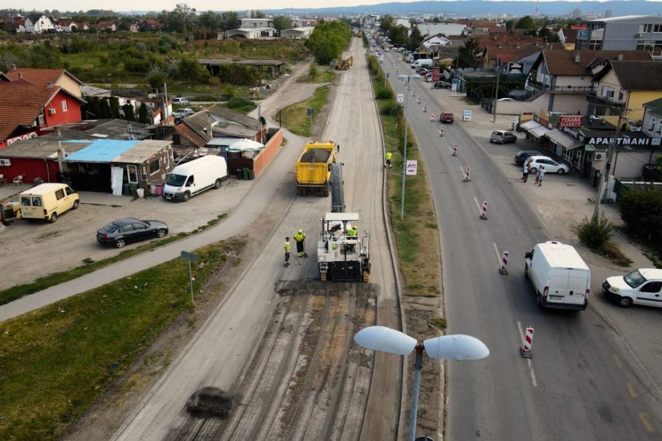 Нови Сад се гради: Рехабилитује се Темерински пут (ФОТО/ВИДЕО)