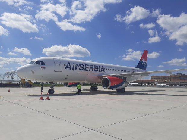 Авион „Ер Србије“ из Тел Авива слетео у Београд