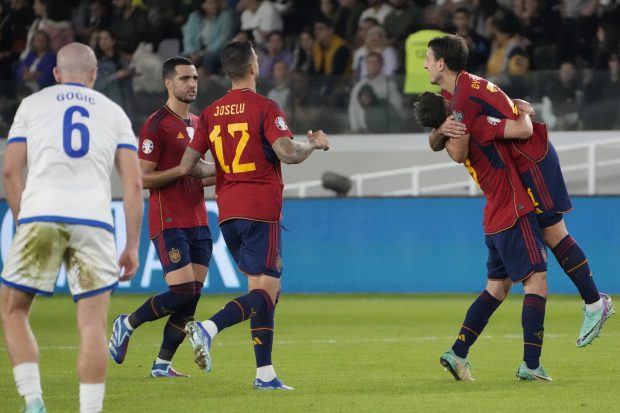 Фудбалери Шпаније победили Кипар, Азербејџан декласирао Шведску