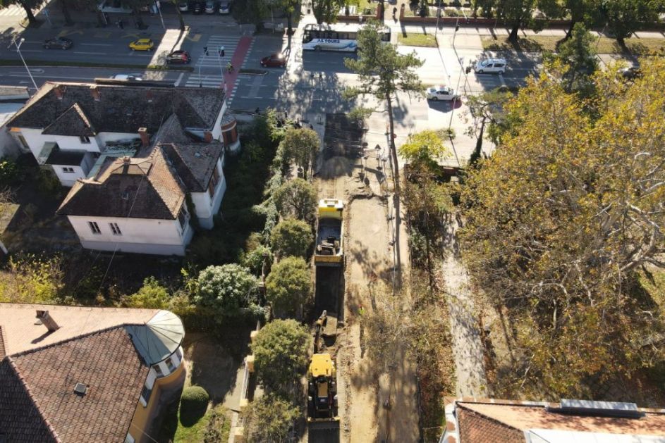 Потпуна реконструкција Улице Николе Тесле тече према плану (ФОТО/ВИДЕО)