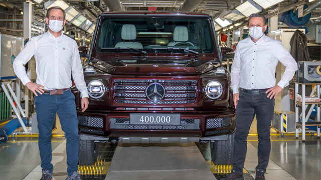 06.12.2020 ::: Mercedes-Benz G-Klassa slavi veliki jubilej - 400.000 proizvedenih primeraka